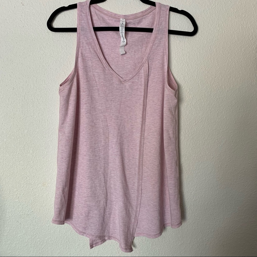 Lululemon Pink Knot a Problem Tank Top - Picture 3 of 9